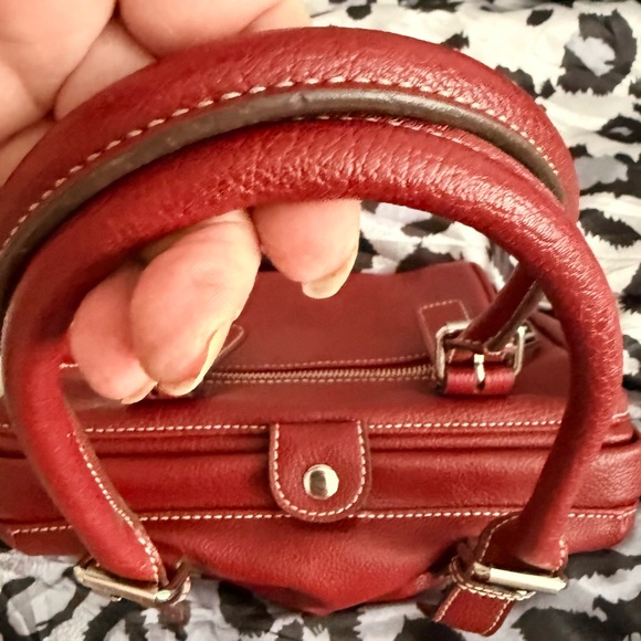 Mondani Red Satchel EUC - Picture 6 of 6